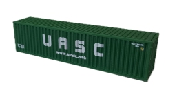 BuBi Model TT70162 - TT - Container 40 ft UASC Zeleny